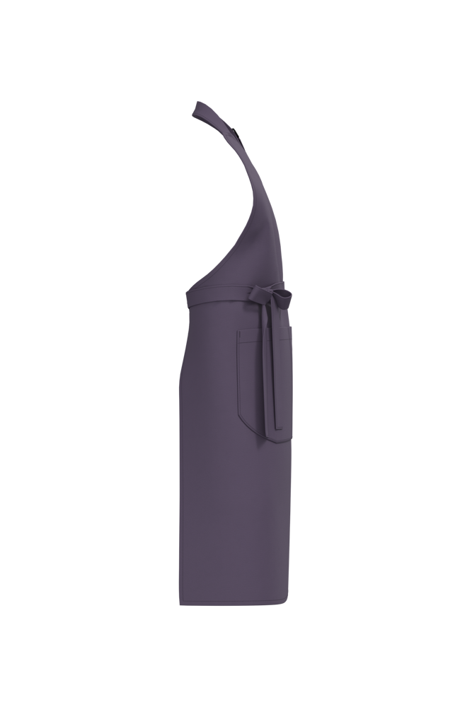 K8007 - Bio-Baumwolle Schürze mit Tasche