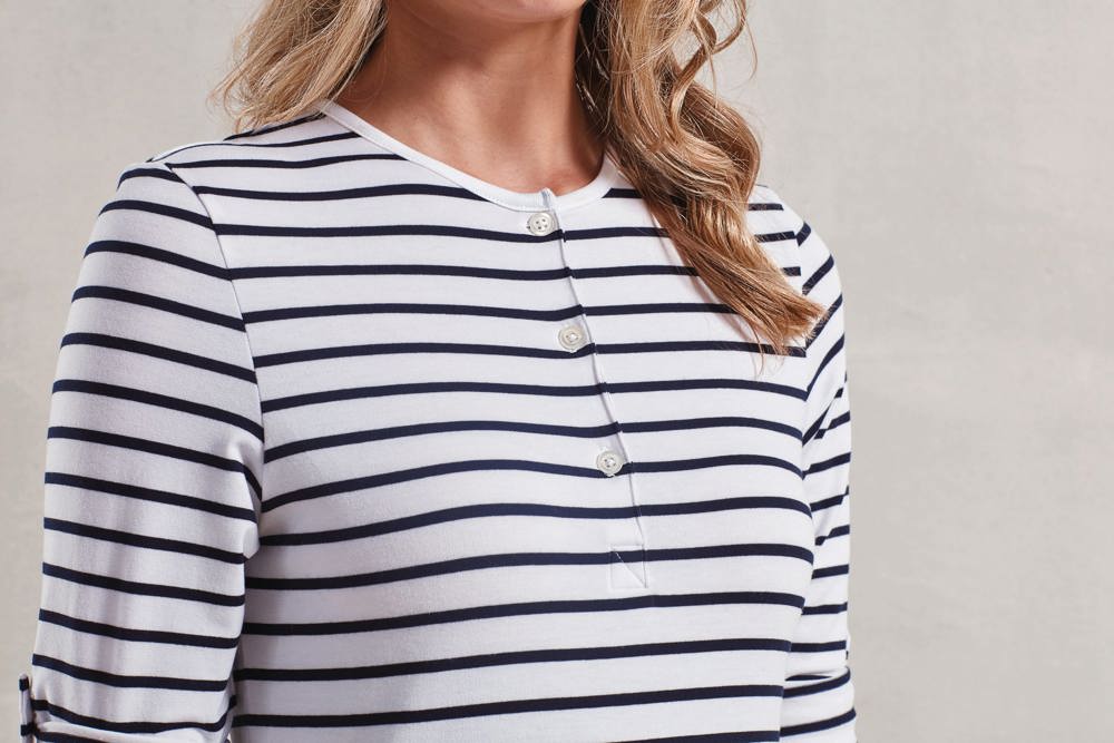 PR318C - Long John - Women's roll sleeve T-shirt