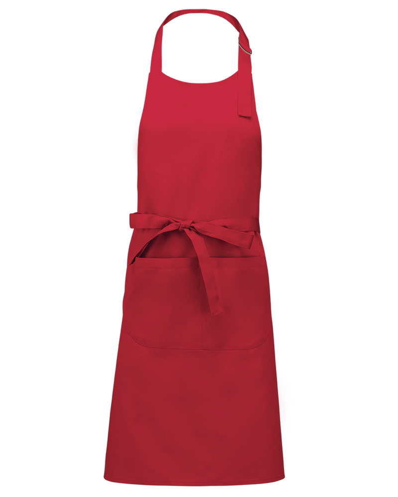 K890 - Sommelier-SchürzeMischgewebe - Red