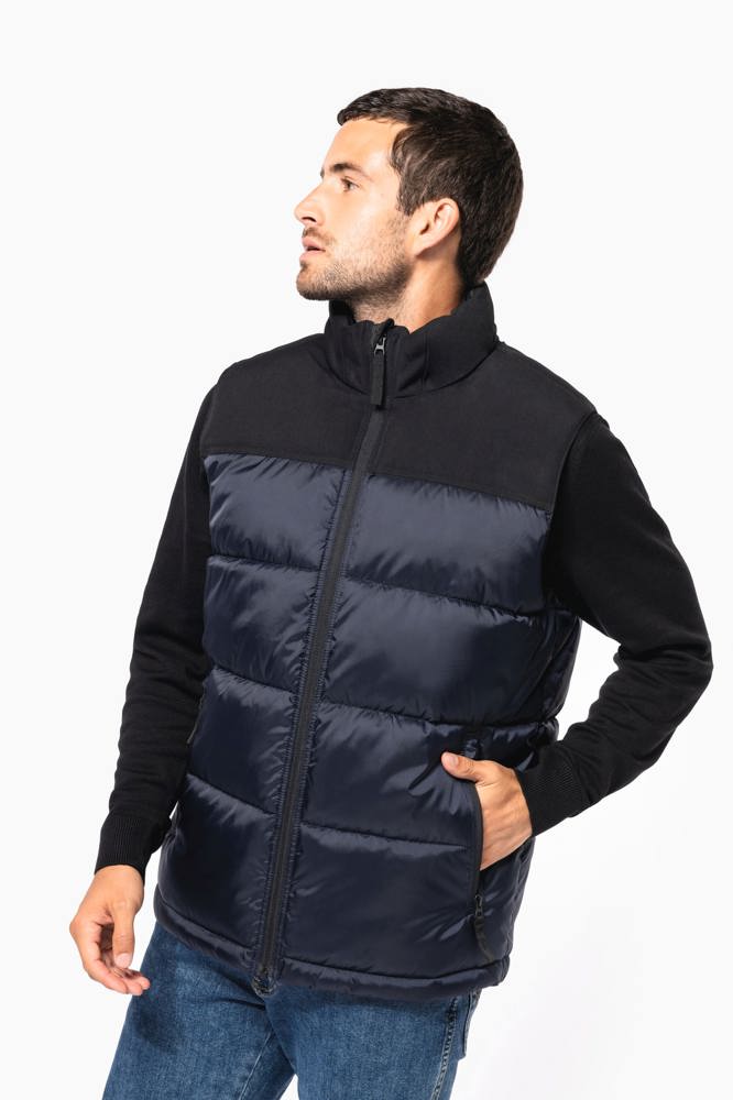 K6162 - Gesteppter Unisex-Bodywarmer in zwei Farbtönen