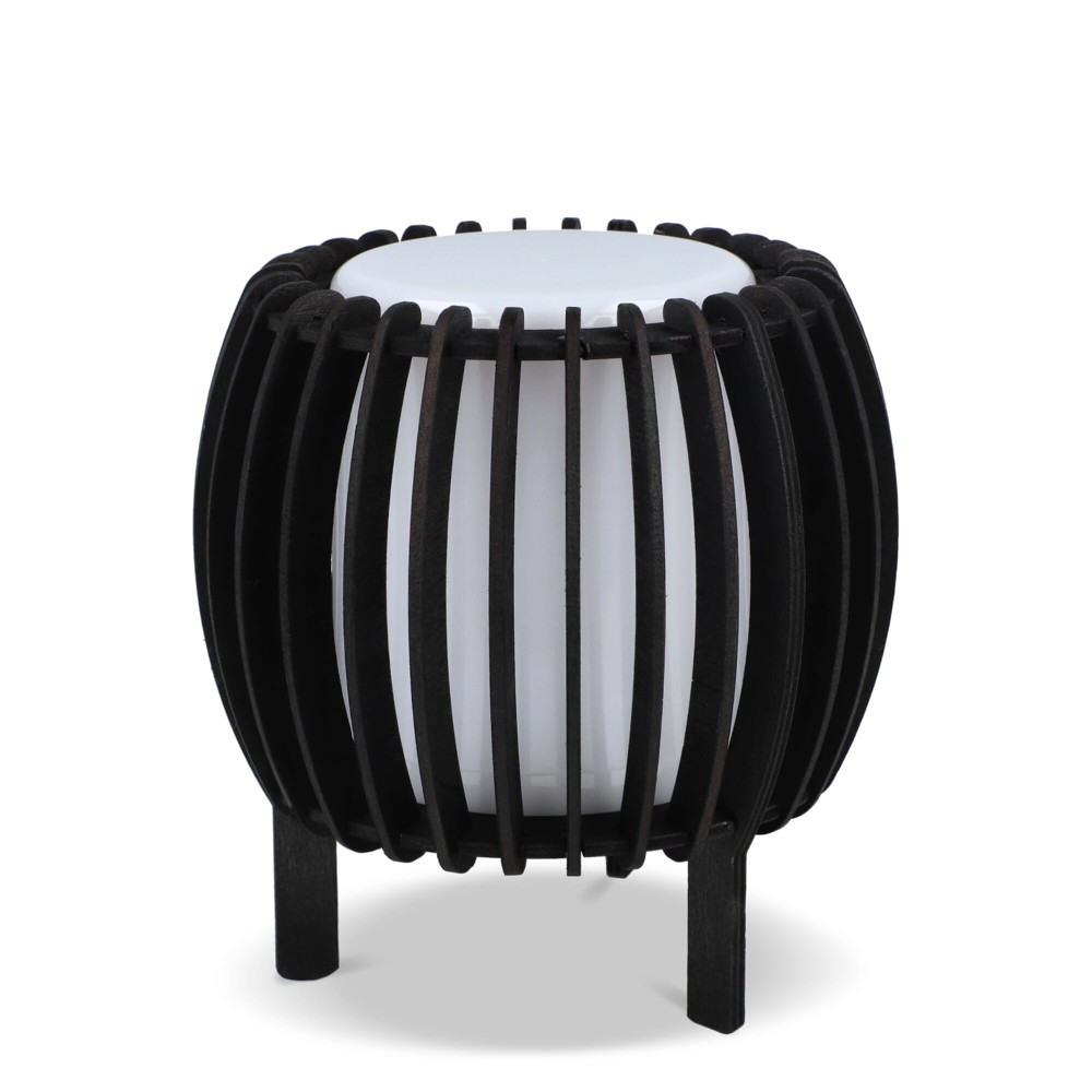 Coollux LED-Lampe Lamella Sol - Schwarz