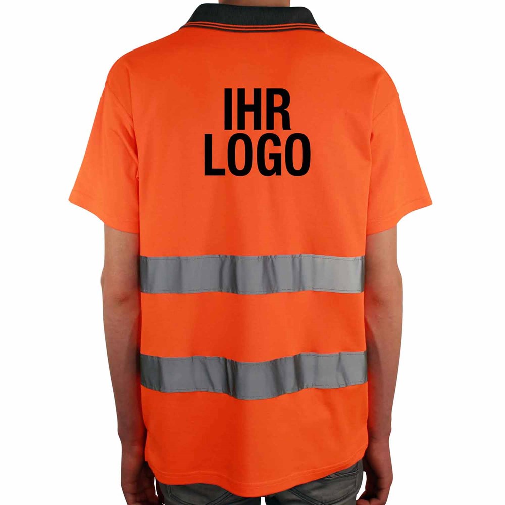 Allflash Warnschutz-Polo-Shirt Safe Poko