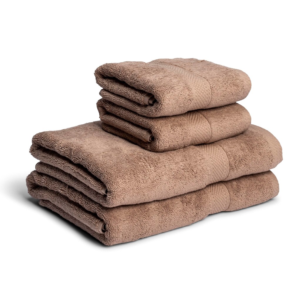 Lord Nelson Fairtrade Handtuch 70x130cm 3er Set - hellbraun
