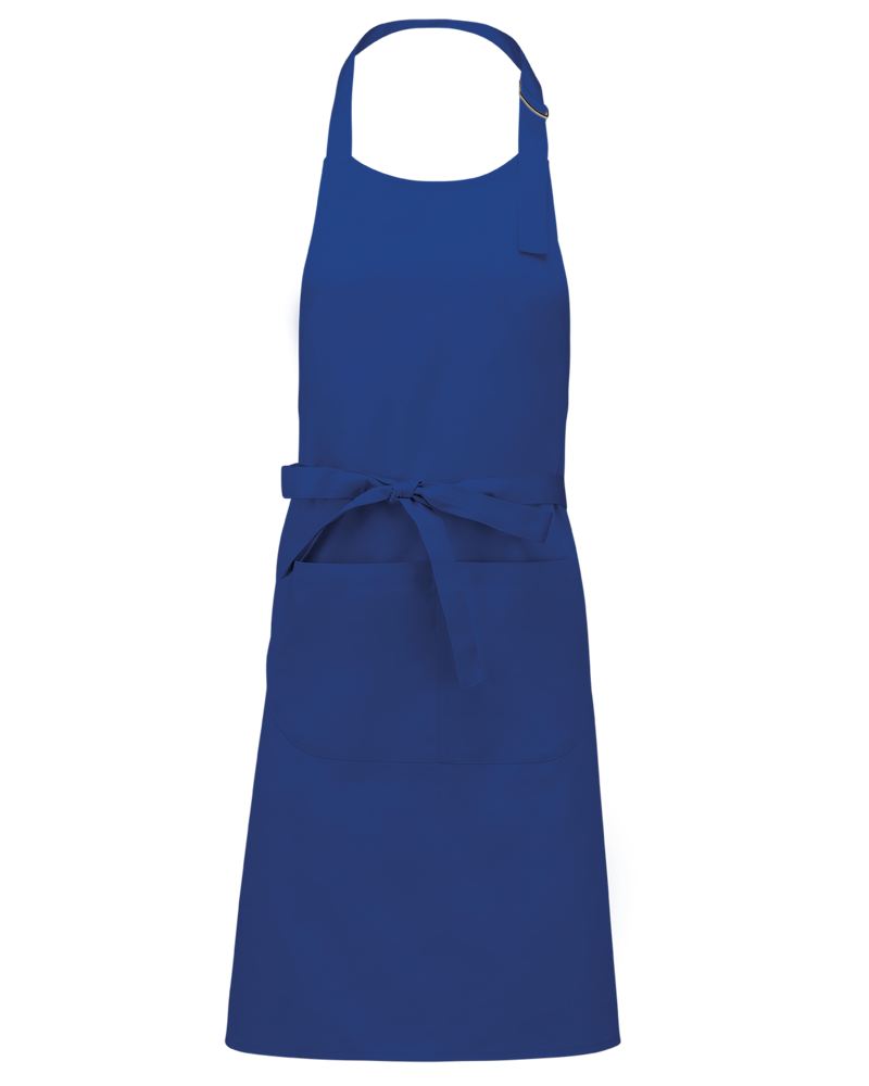K890 - Sommelier-SchürzeMischgewebe - royal blue