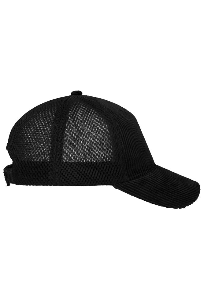 6 Panel Corduroy-Mesh Cap  Organic Cotton