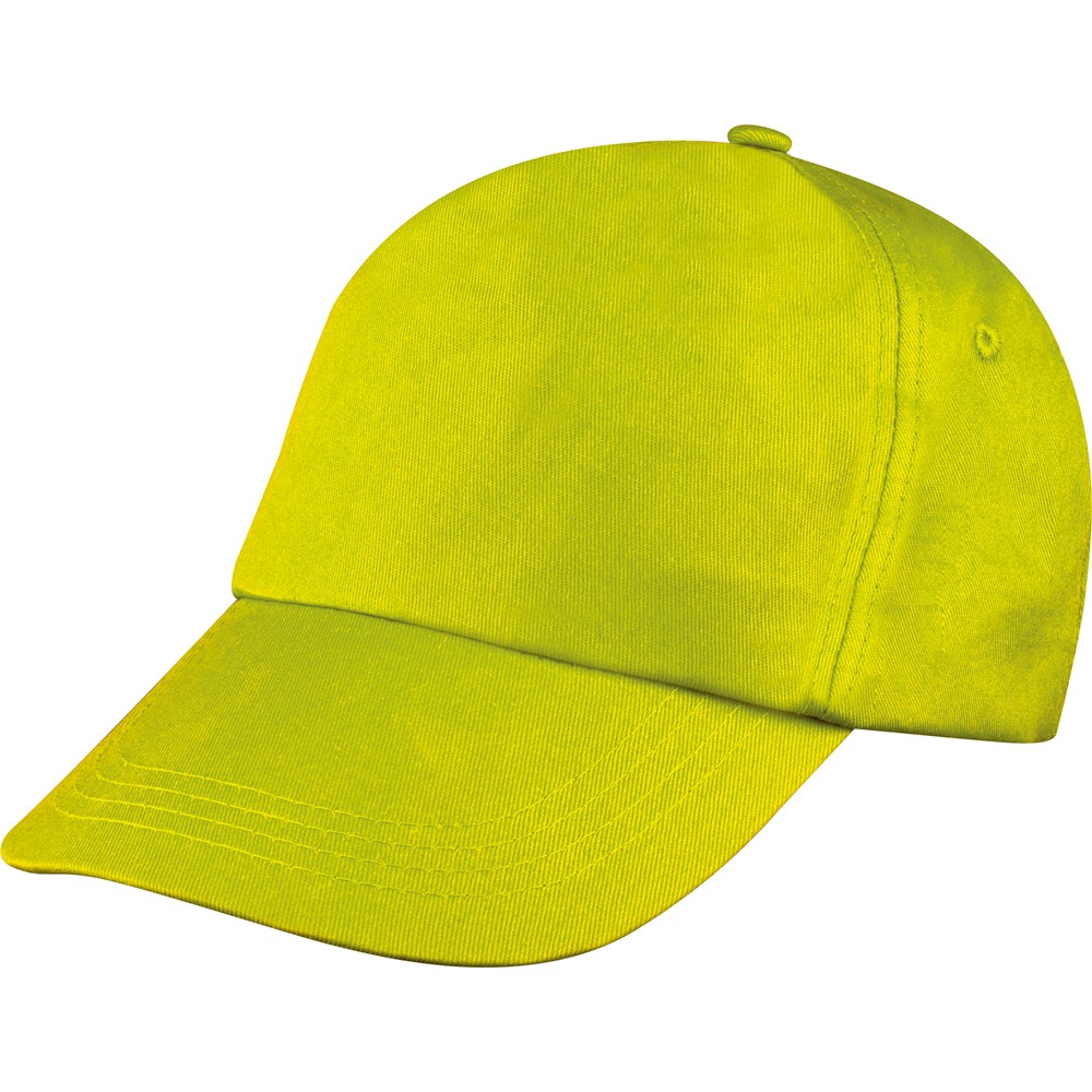 5 Panel Baumwoll-Baseball-Cap MEGAN - apfelgrün