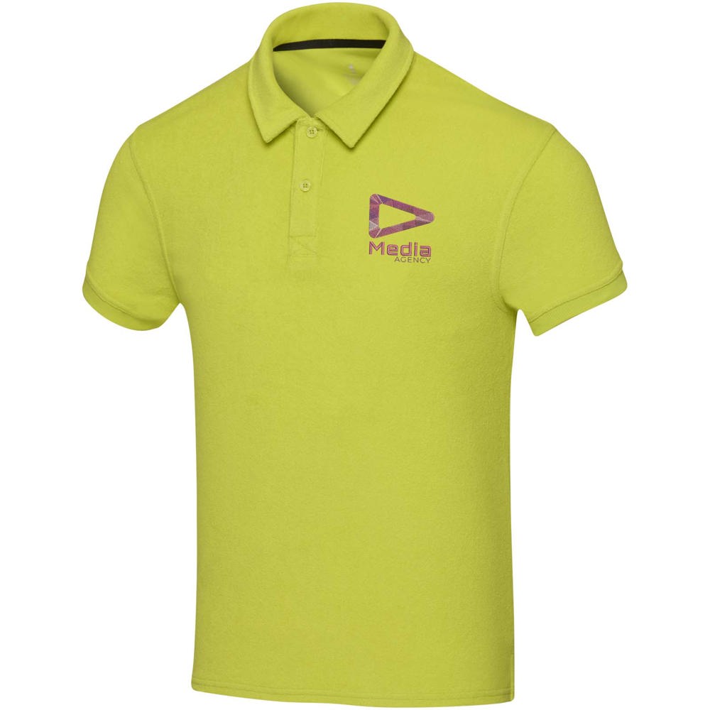 Akoya 230 g/m² Poloshirt aus recyceltem Frottee Unisex