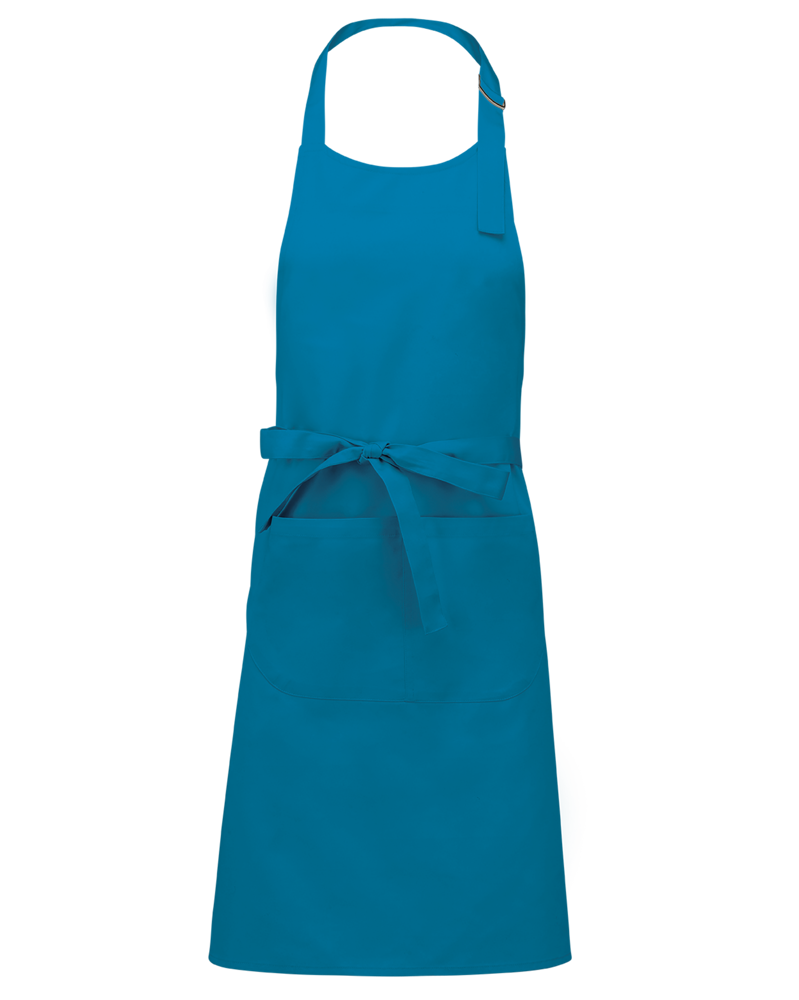 K890 - Sommelier-SchürzeMischgewebe - Tropical Blue