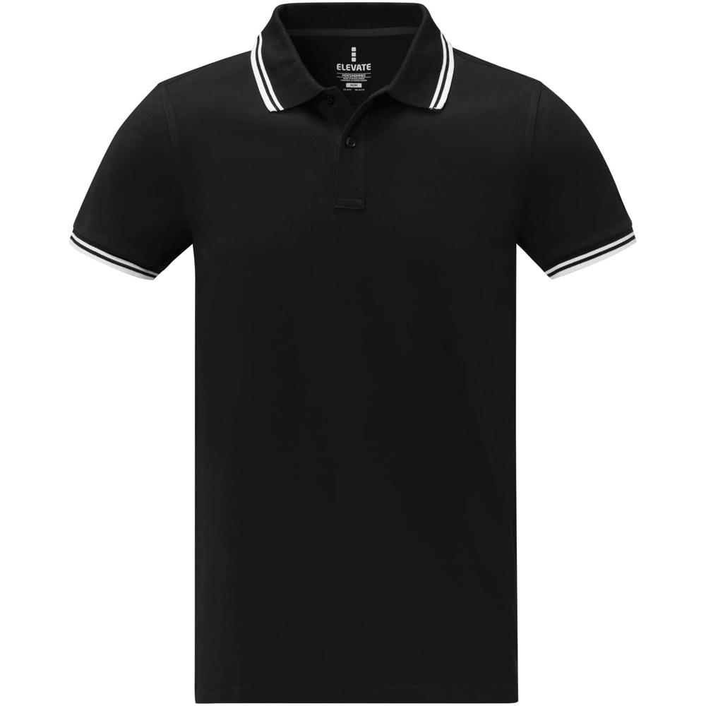 Amarago 200 g/m² Polo mit abgesetztem Rand für Herren