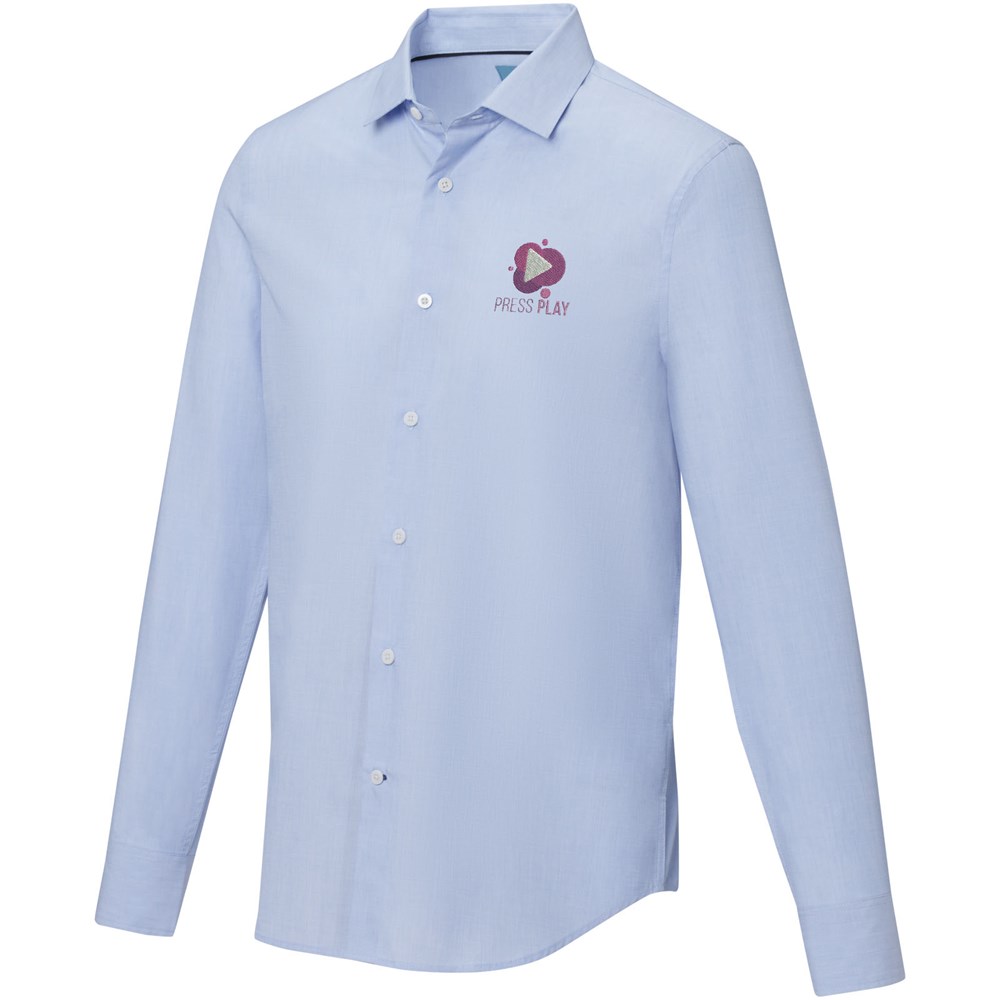 Cuprite Langarm Shirt aus Bio-Baumwolle für Herren
