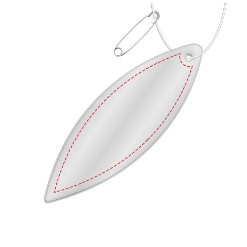RFX™ H-12 ellipsenförmiger reflektierender TPU-Anhänger