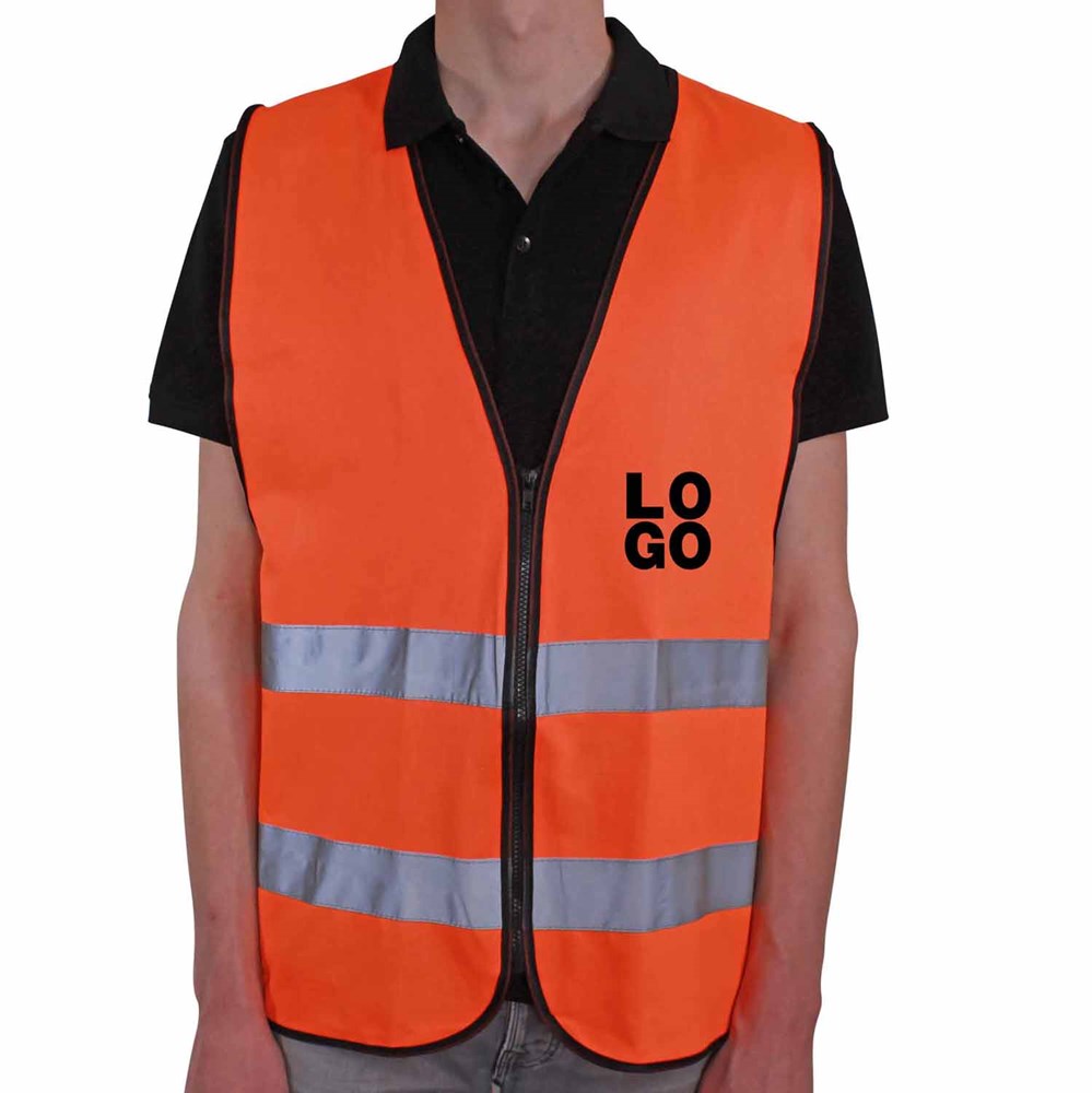 Allflash Warnweste ZIPPER LONG