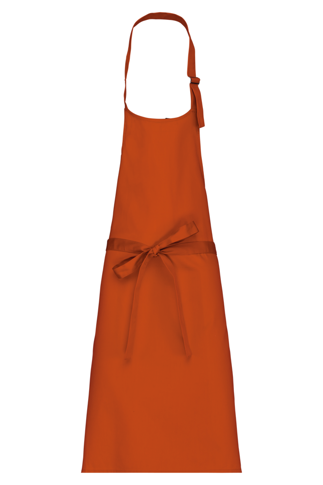 K8000 - Schürze aus mischgewebe ohne Tasche - Burnt Orange