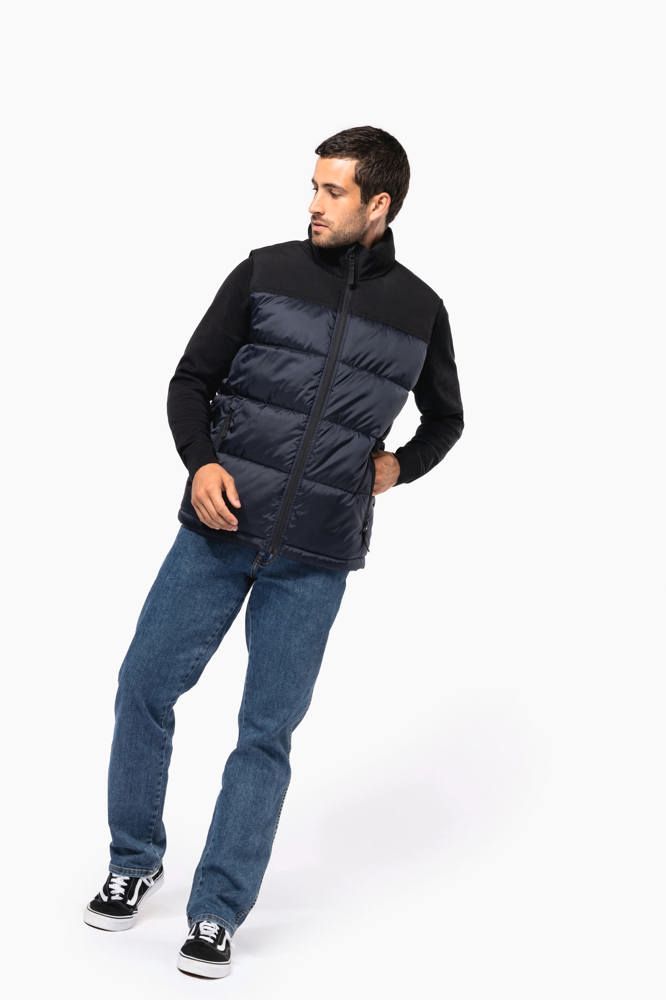 K6162 - Gesteppter Unisex-Bodywarmer in zwei Farbtönen