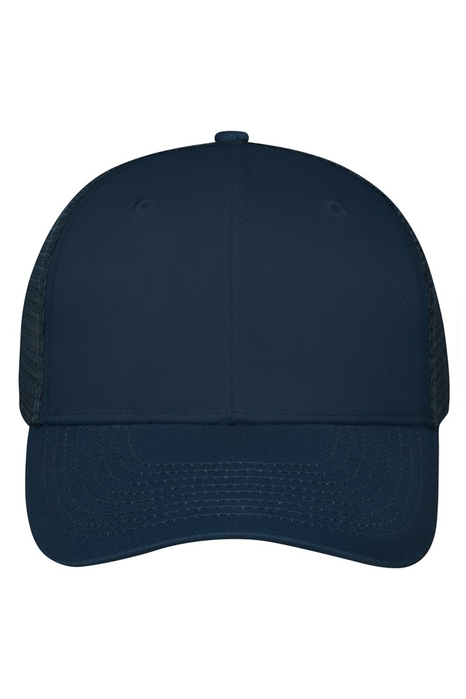 6 Panel Mesh Cap - Navy/navy (ca. Pantone 296C)
