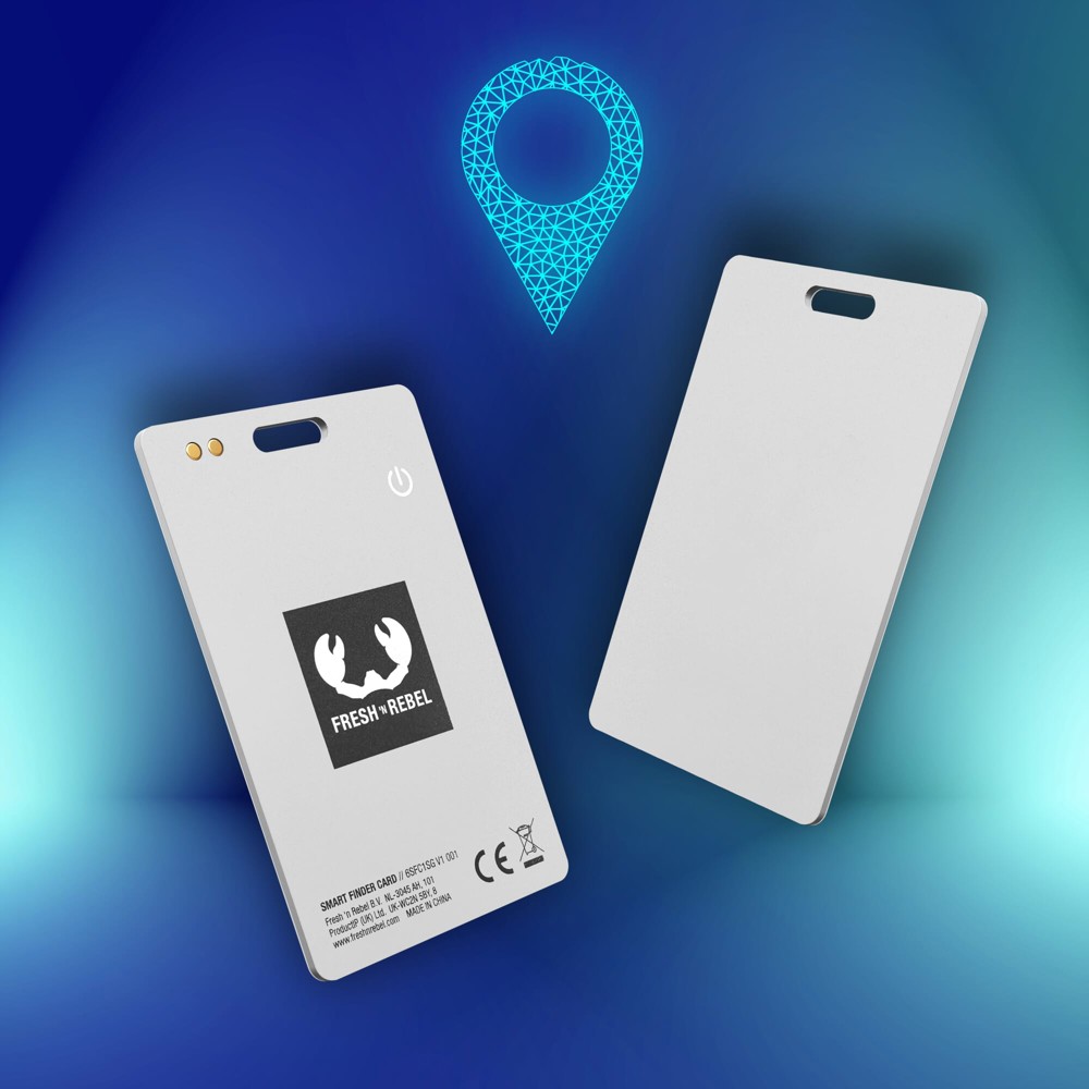 Fresh 'n Rebel Card Finder mit Gepäckanhänger für Apple und Google
