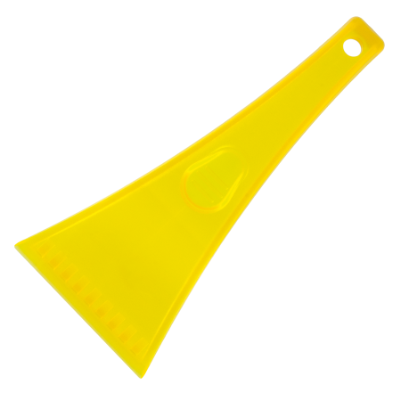 Eiskratzer transparent - gelb