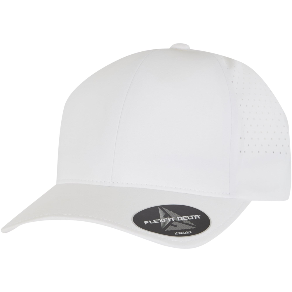 Flexfit Delta Snapback - White
