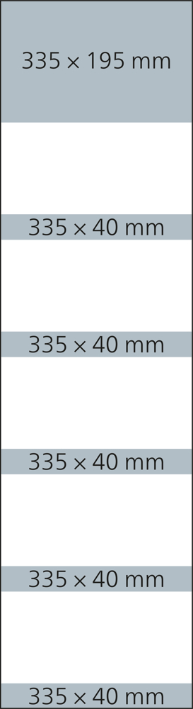 5-Monatskalender Mehrblock Grande Wire-O 5