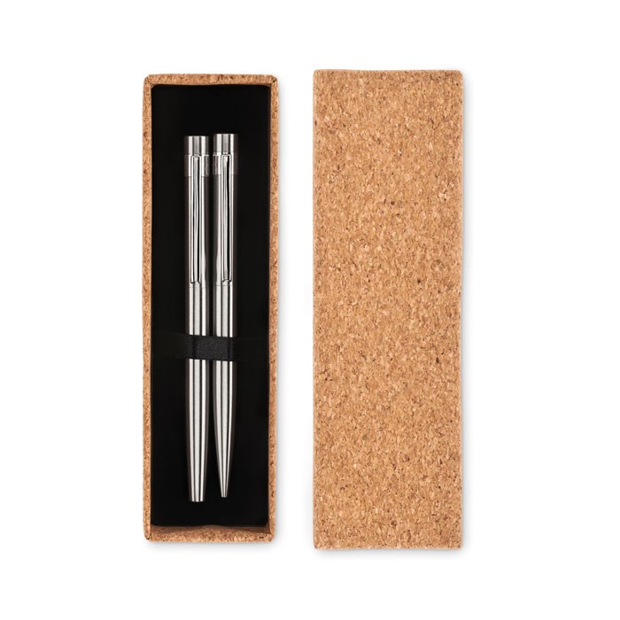 GRAZ SET - Schreibgeräte-Set aus Edelstahl