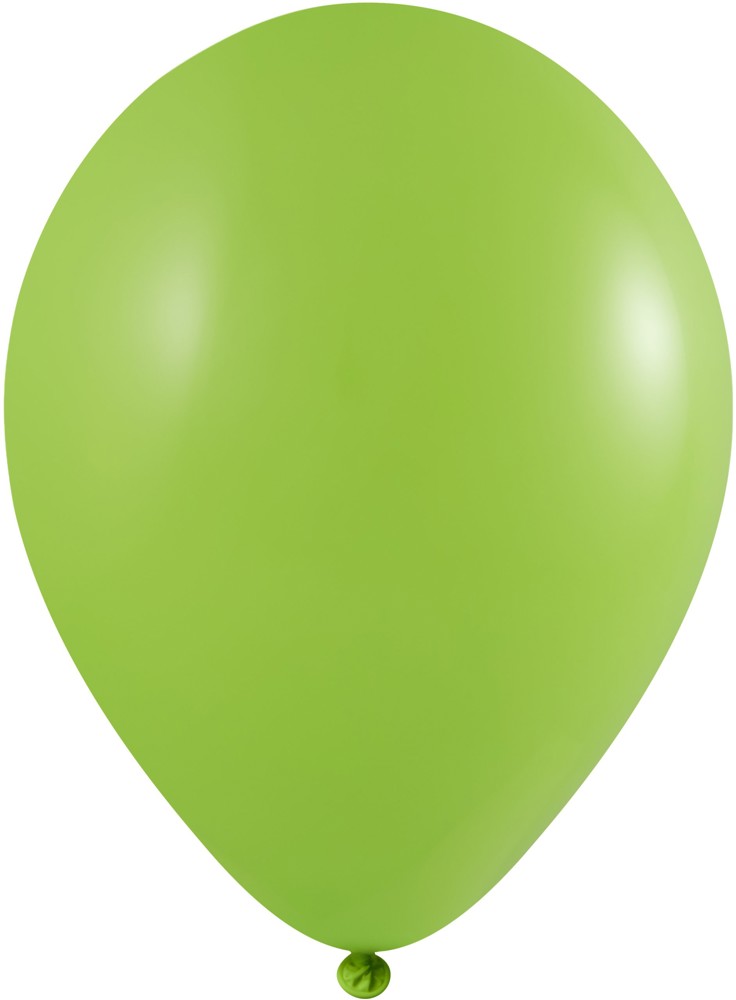 Luftballons mit Druck Qualityprint Ø 35 cm / Umfang 90-100 cm / 12 Inch, Licht blauw Metallic (2650), Metallic, 2 kleuren, 1 drukzijde - Mittelgrün 1061)