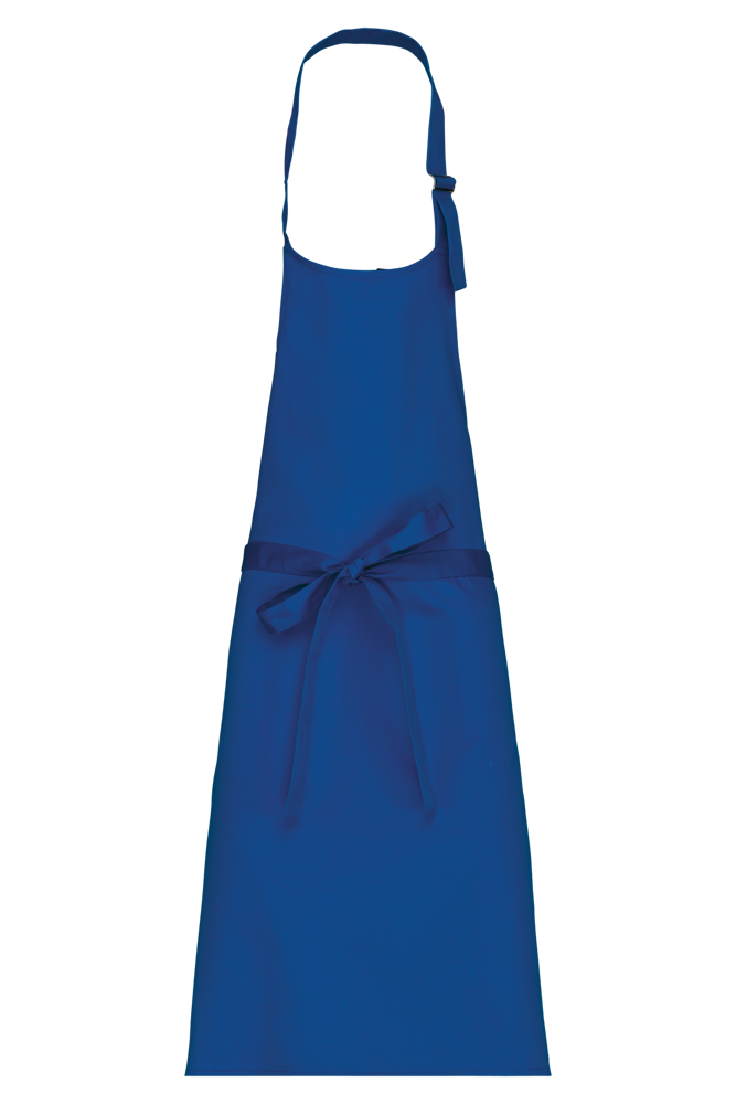 K8000 - Schürze aus mischgewebe ohne Tasche - royal blue