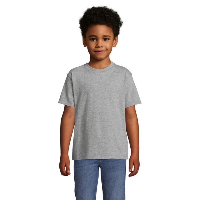IMPERIAL KIDS - IMPERIAL KINDERT-SHIRT 190g - Graue Melange