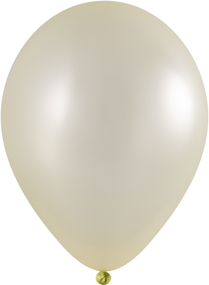 Luftballons mit Druck Qualityprint Ø 35 cm / Umfang 90-100 cm / 12 Inch, Licht blauw Metallic (2650), Metallic, 2 kleuren, 1 drukzijde - Licht geel Metallic (2611)