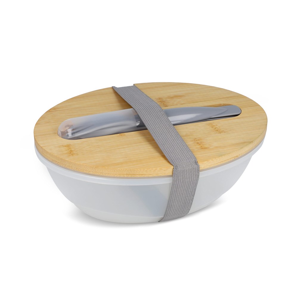 Lunchbox R-PP &amp; Bambus mit Besteck - 1L
