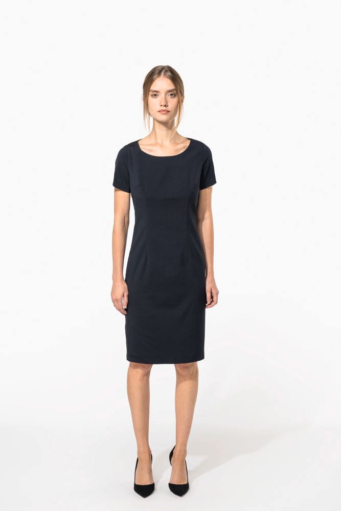 K500 - Kleid mit kurzen Ärmeln