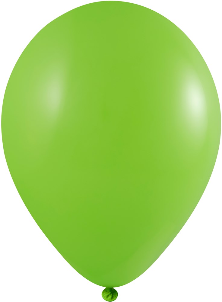 Bedruckte Ballons 85/95 cm - Ø 33 cm -11 inch - Mittelgrün (2461) Pastel (± PMS 360)