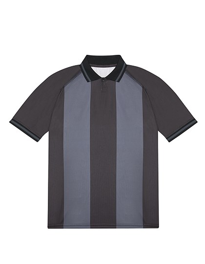 B&C BE INSPIRED - Active Polo - Black, Dark Grey (Solid)