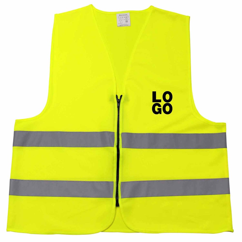 Allflash Warnweste ZIPPER LONG
