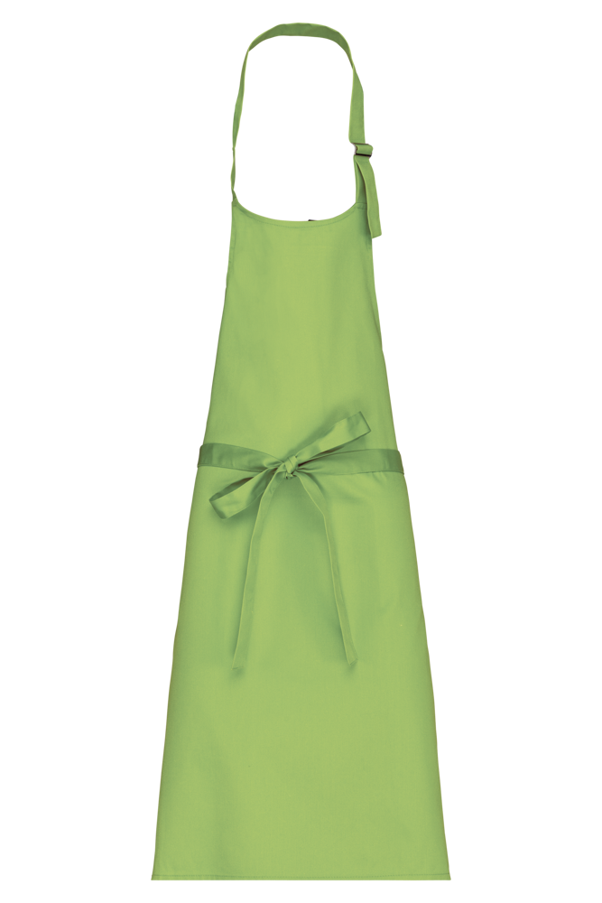 K895 - Baumwollschürze ohne Tasche - lime