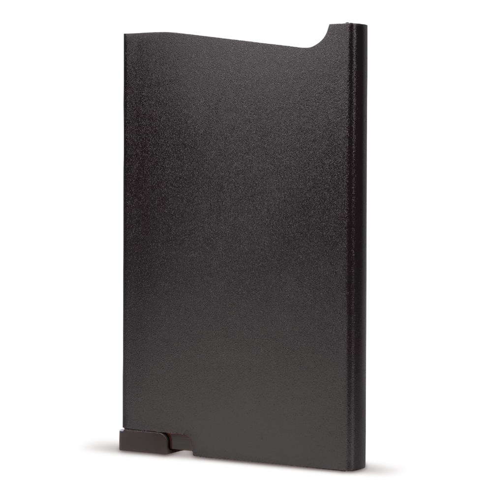 Aluminium Kartenhalter - schwarz