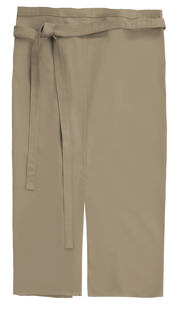 CI03 - Taillenschürze mit Schlitz Milano Classic - khaki