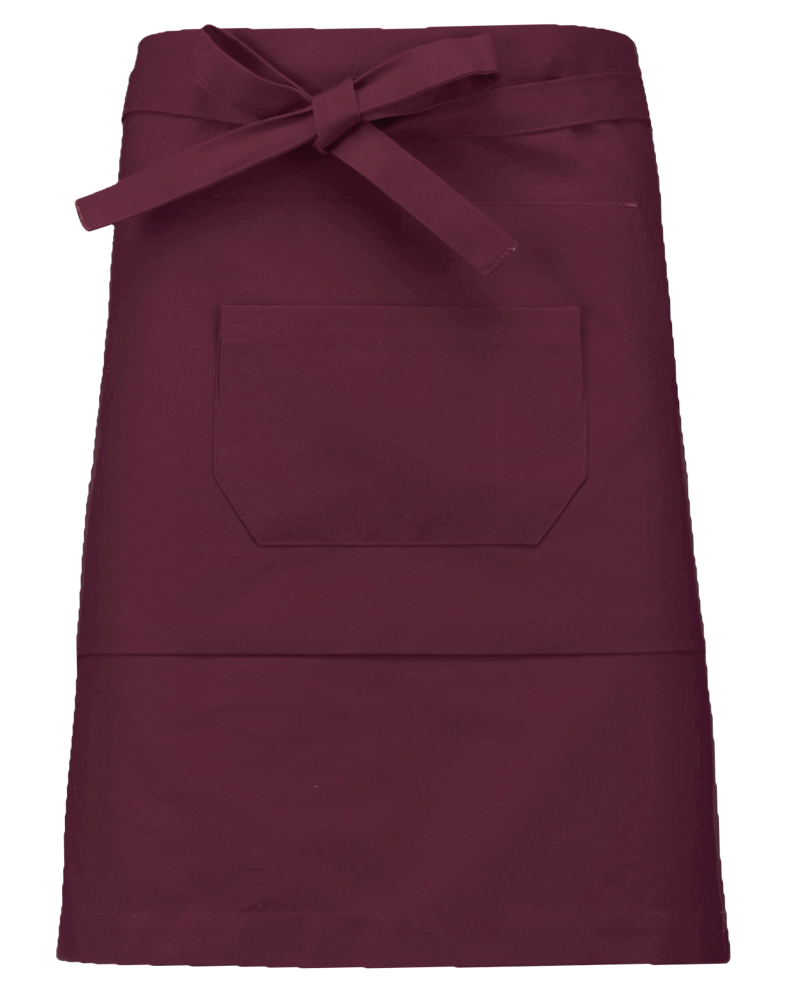K898 - Mittellange Schürze - Wine