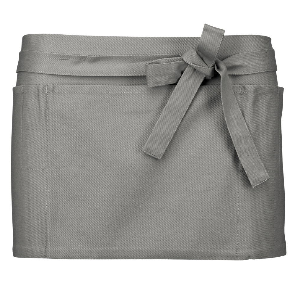 K886 - Barschürze kurz - Light Grey