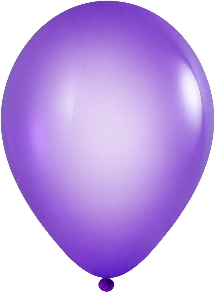 Bedruckte Ballons 85/95 cm - Ø 33 cm -11 inch - Violett Kristall (3370) (± PMS 2617)
