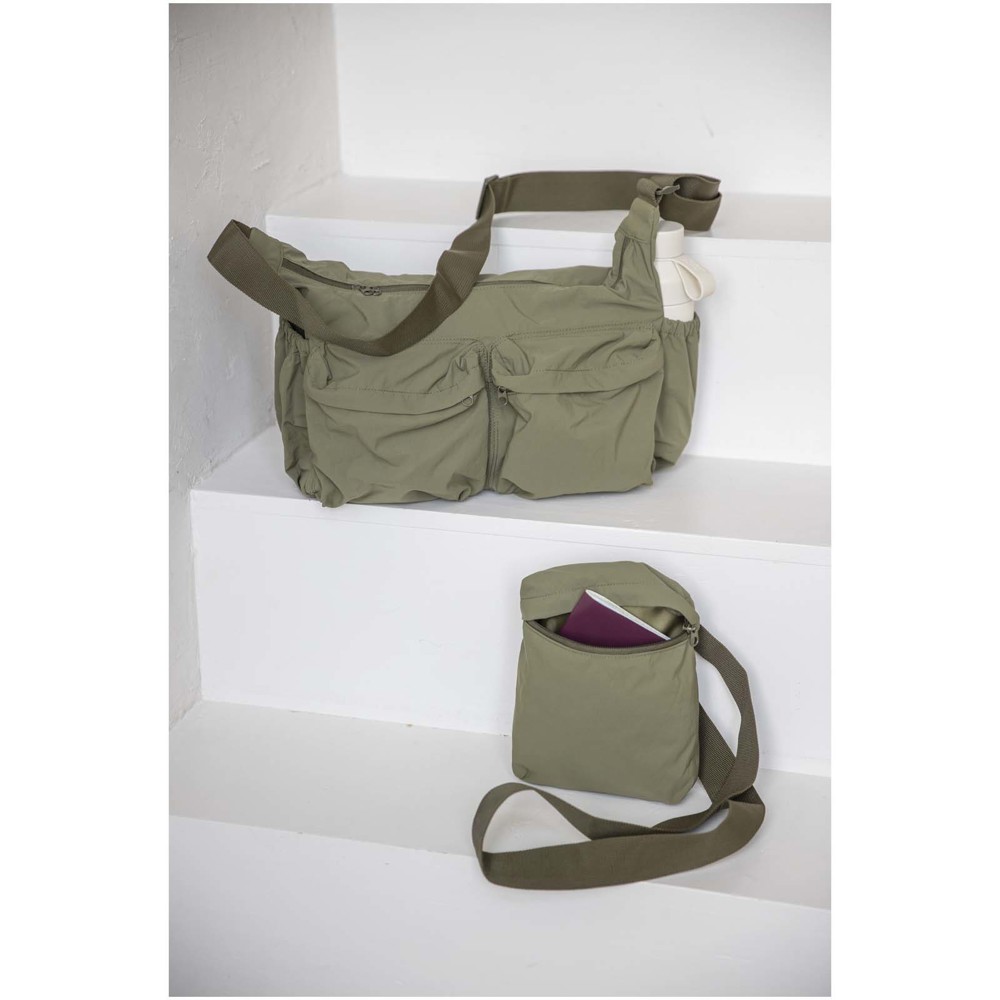 Calli 13" GRS Laptop Umhängetasche aus recyceltem Nylon