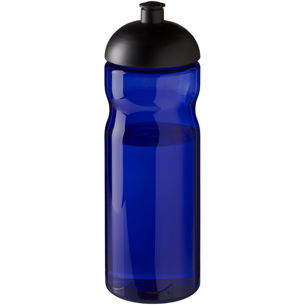 H2O Active® Eco Base 650 ml Sportflasche mit Stülpdeckel - blau, schwarz
