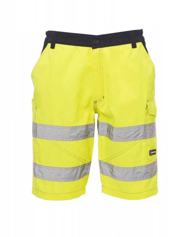 Allflash Herren Warnschutz-Bermudas Power