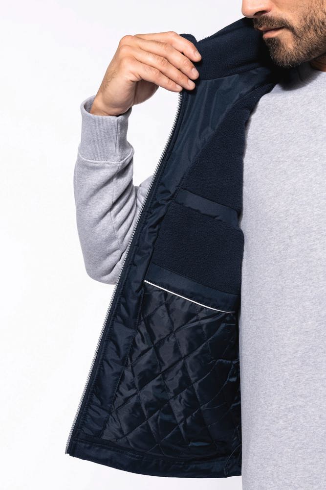 K659 - Bodywarmer mit Fleecefutter für Herren