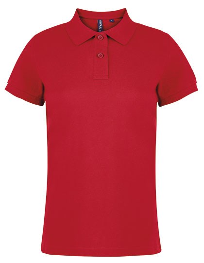Asquith & Fox - Women´s Classic Fit Polo - Red