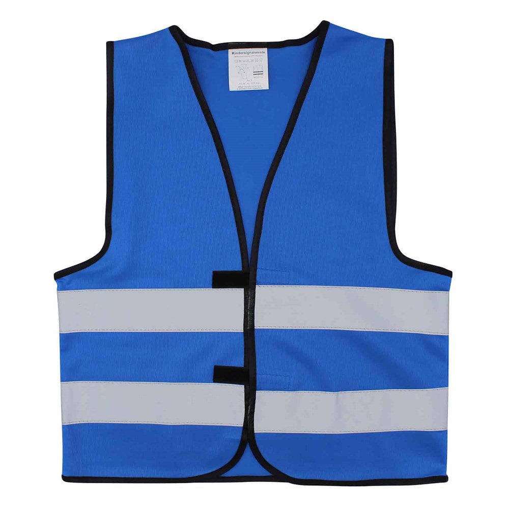 Allflash Kindersignalweste COLOUR - blau