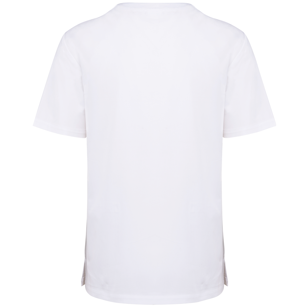 WK504 - Kurzärmlige Unisex-Tunika aus Baumwolle