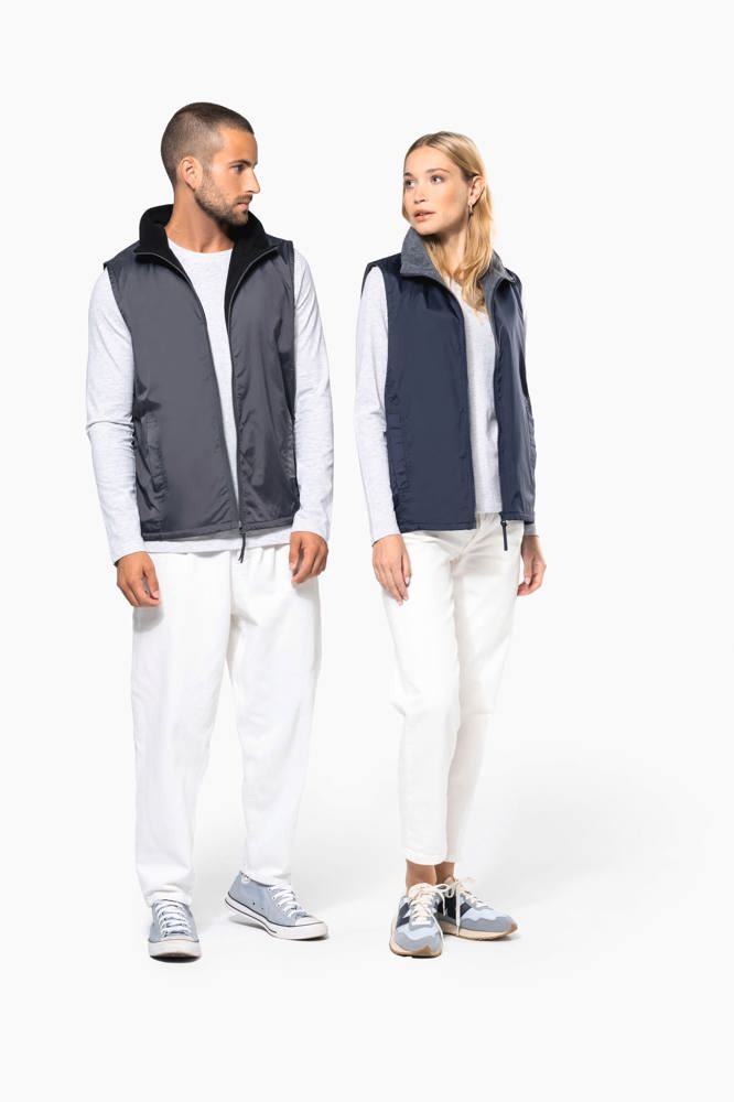 K679 - Unisex-Bodywarmer mit Fleecefutter