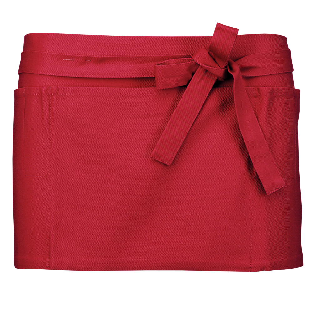 K886 - Barschürze kurz - Red