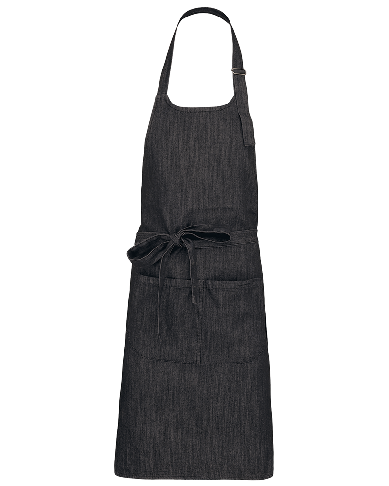K890 - Sommelier-SchürzeMischgewebe - Black Denim