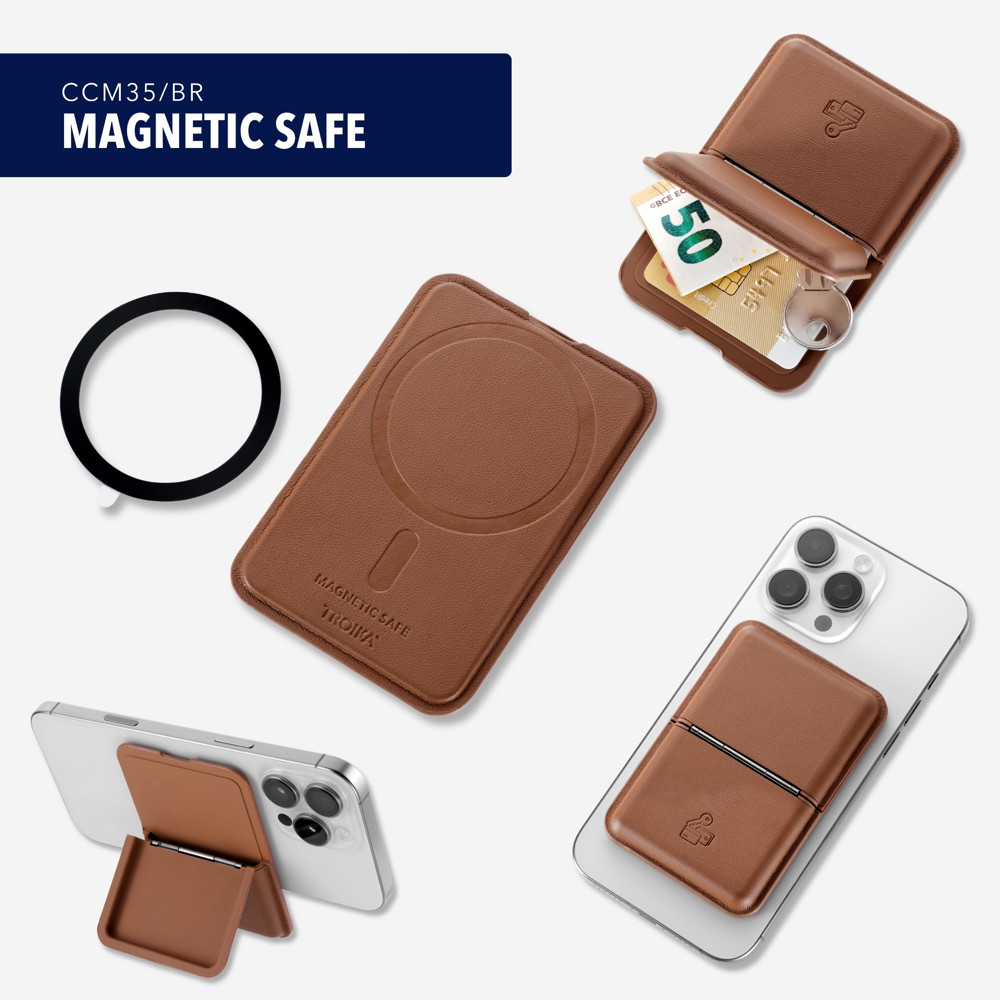 TROIKA Kartenetui MAGNETIC SAFE